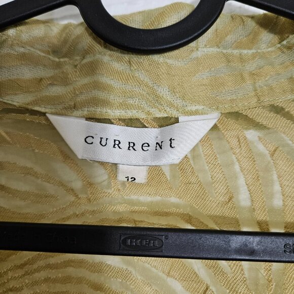 Vintage Brat Green Zebra Button Down - Picture 4 of 8